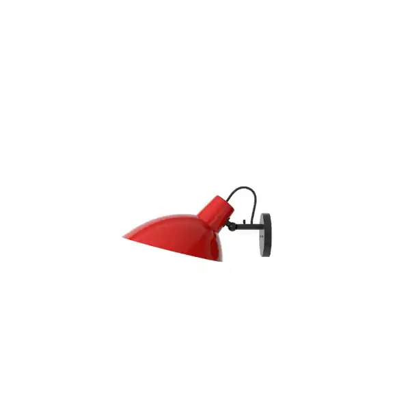 VV Cinquanta Vägglampa Black/Red Premium