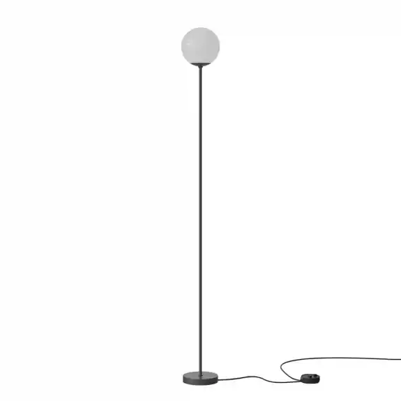 Bästa pris Model 1081 Golvlampa 182cm Opal Glass/Black
