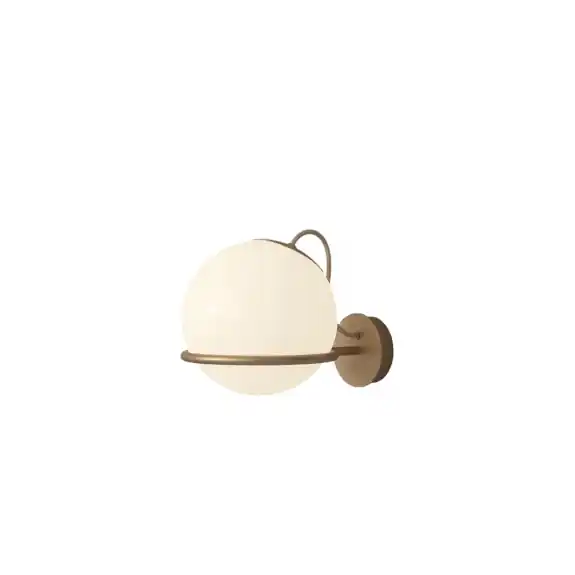 Bästa pris Model 238/1 Vägglampa Opal Glass/Champange