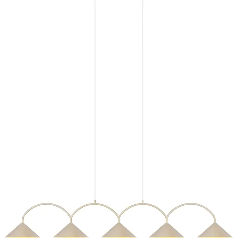 Curve 5 Pendel, Beige Billig