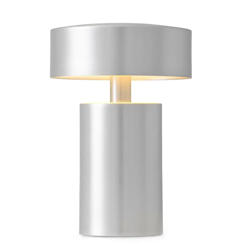 Column Bordslampa Portabel Ø12 cm, Aluminium Säker betalning