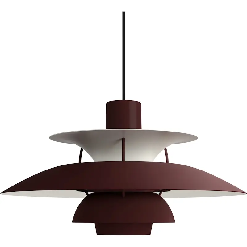 Endast denna vecka PH 5 Pendel, Monochrome Burgundy
