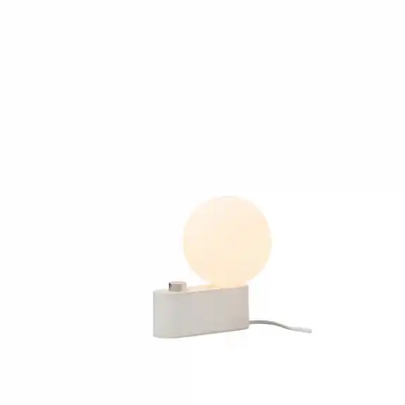 Alumina Bordslampa/Vägglampa Chalk + Sphere IV LED Blub Rabatter