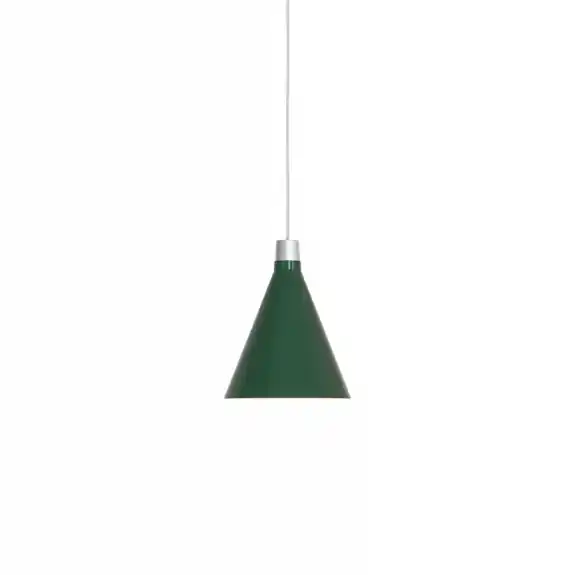 Erbjudandepris Bower Pendel Small Dark Green + Sphere III LED Blub