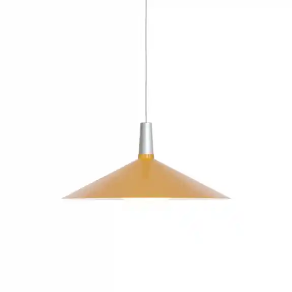 Bower Pendel Large Yellow + Oval II LED Blub Rea