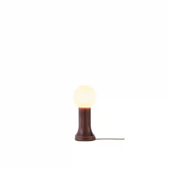 Shore Bordslampa Bottle Brown + Shore LED Bulb Köp nu