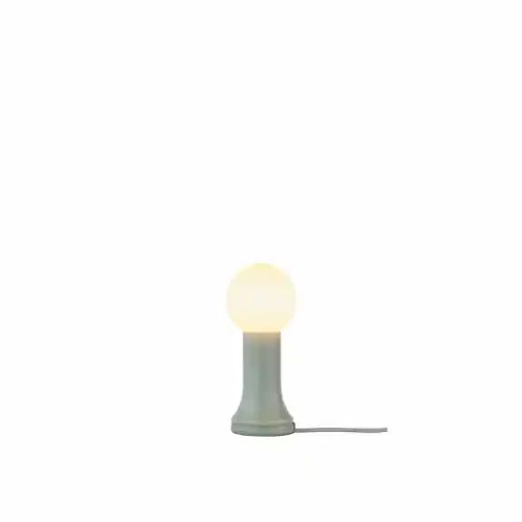 Fynd Shore Bordslampa Sea Green + Shore LED Bulb