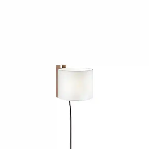 Trygg betalning TMM Corto Vägglampa Beech/White Med Kabel