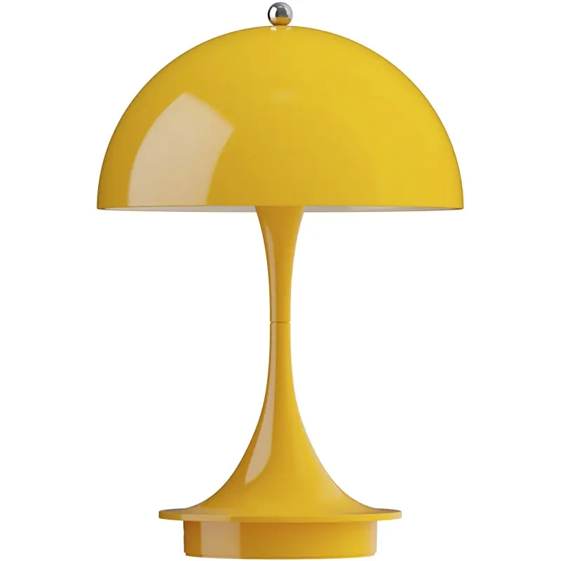 Nyhet Panthella 160 Bordslampa Portabel V3, Opaque Yellow