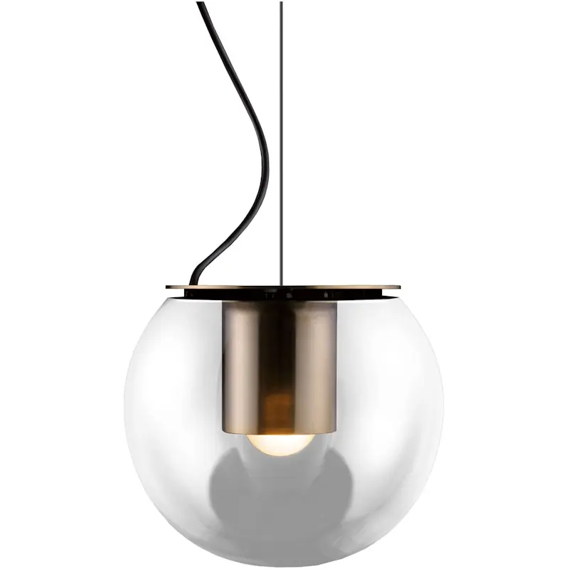 Rea The Globe 827 Pendel, Satin Gold / Anodiserat Brons