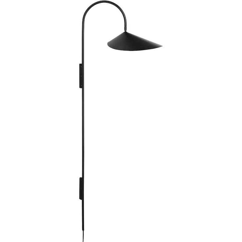 Expressleverans Arum Swivel Vägglampa 127 cm, Svart