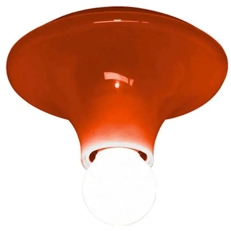 Teti Vägg/Taklampa, Transparent Orange Begränsat erbjudande