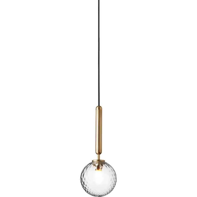 Miira 1 Pendel 140 mm, Mässing / Klar Sista chansen