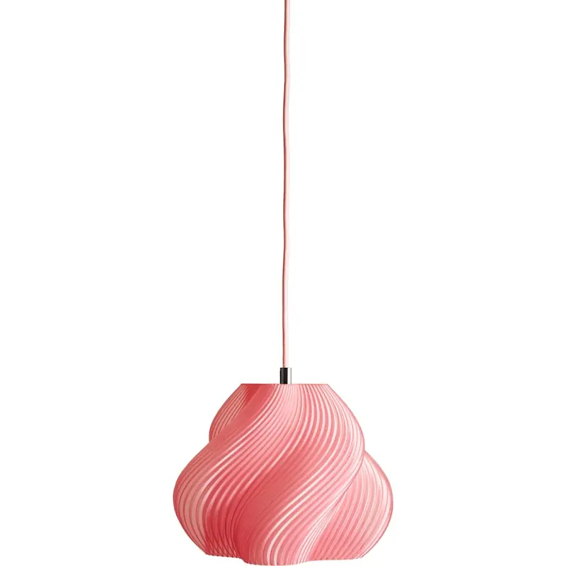 Reapris Soft Serve Pendel 01, Krom / Peach Sorbet