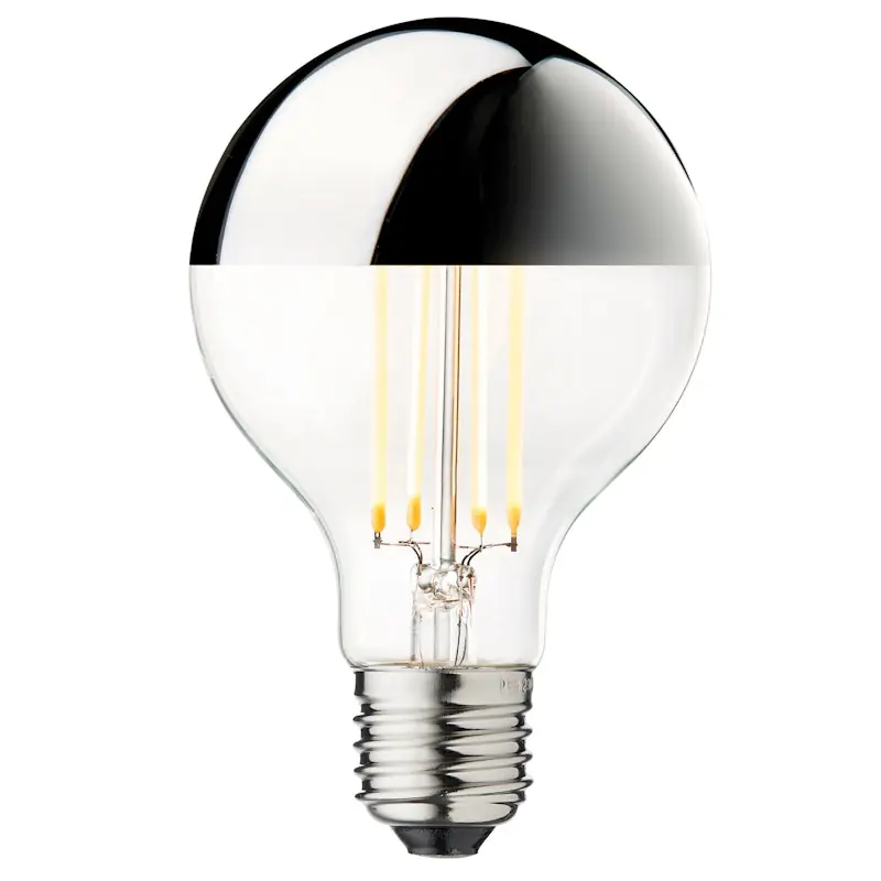 Globe Led-Ljuskälla 5W Ø8 cm, Silver Begränsat erbjudande
