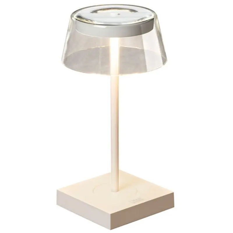 Populär Scilla Bordslampa Portabel, Vit