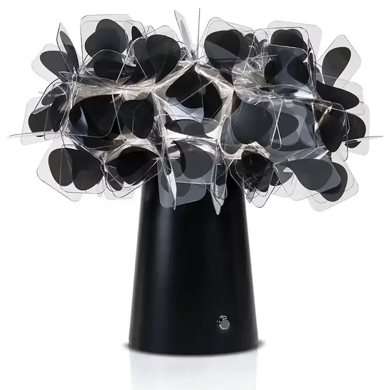 Rabatter Clizia Bordslampa Portabel, Svart