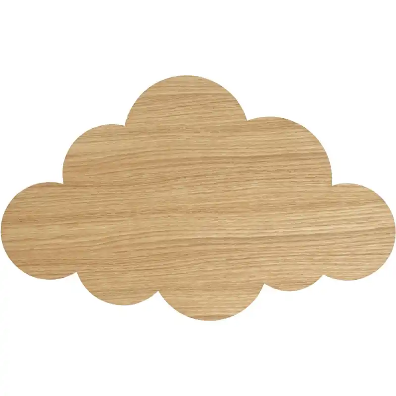 Cloud Vägglampa, Oljad Ek Nedsatt pris