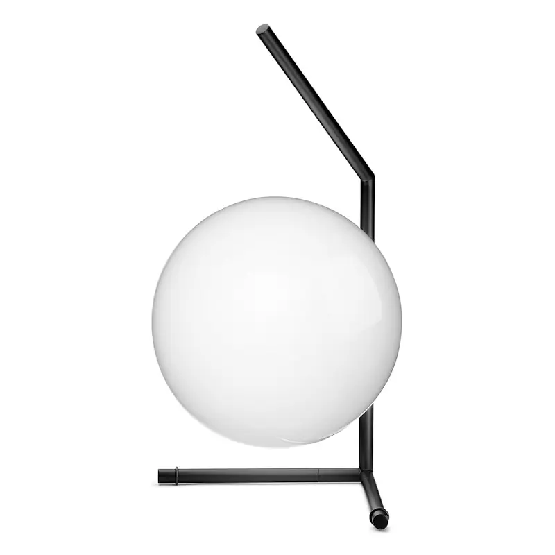 IC Lights T1 Bordslampa Låg, Svart Rea