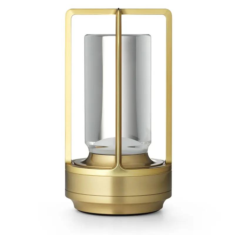 Turn+ Bordslampa Portabel, Mässing Handla nu