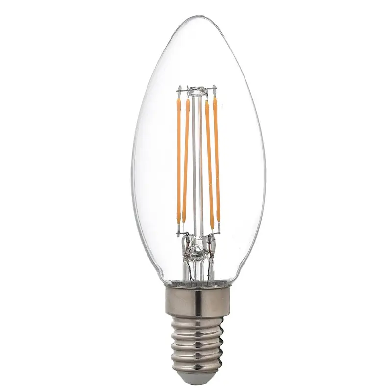 Trygg betalning Filament LED C35 4,5W E14 470lm