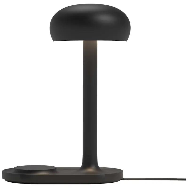 Emendo Bordslampa Med Trådlös Laddare, Svart Lågt pris