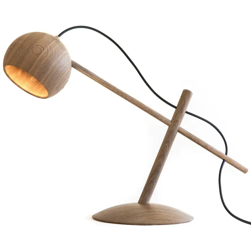 Lune Bordslampa, Rökt Ek Kampanjpris