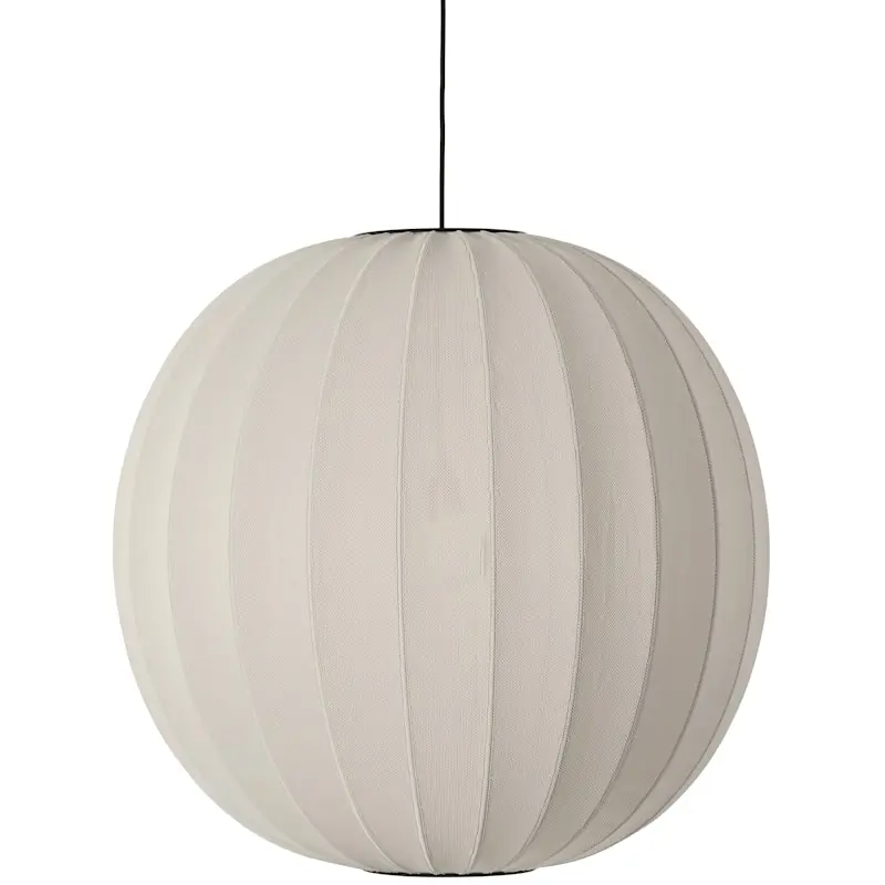 Knit-Wit LED Pendel Rund Ø75 cm, Pärlvit Beställ idag