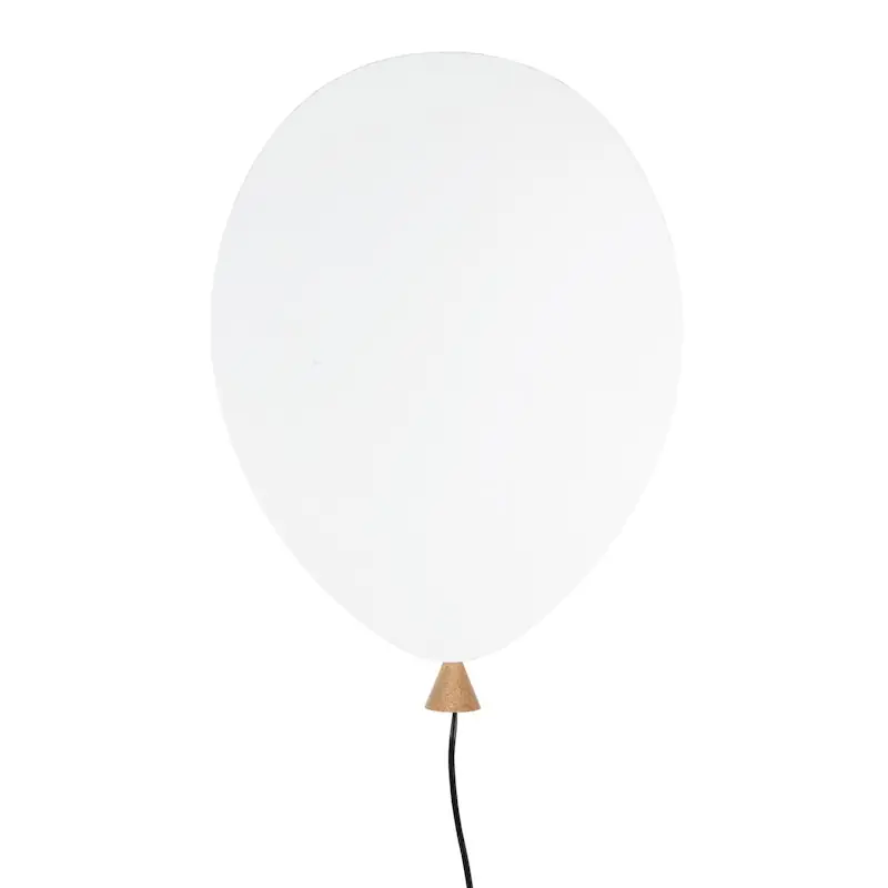 Balloon Vägglampa LED, Vit Kampanjpris
