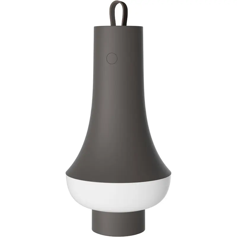 Säker betalning Tomoshi Bordslampa Portabel, Mörkbrun