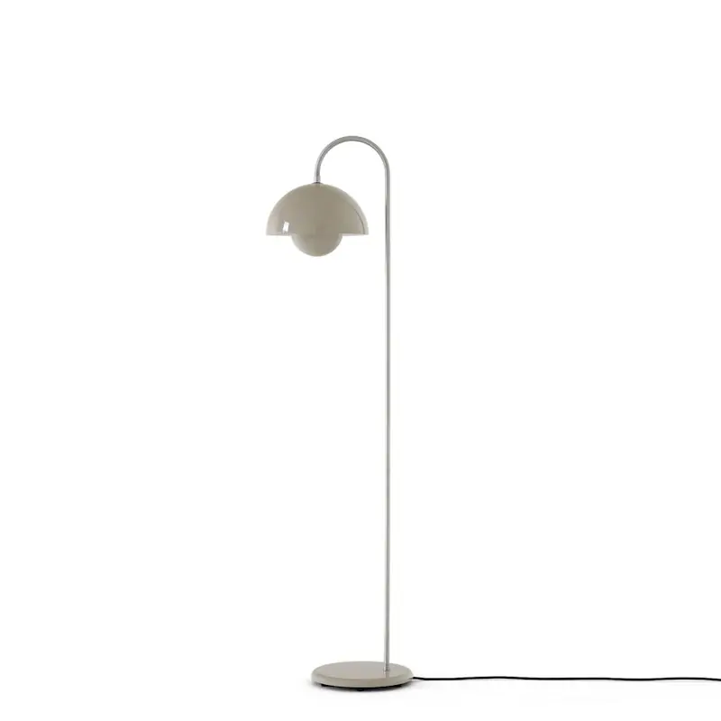 Flowerpot VP12 Golvlampa, Grey Beige I lager