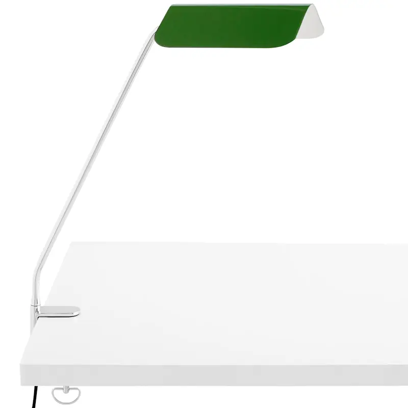 Apex Skrivbordslampa Med Klämma, Smaragdgrön I lager