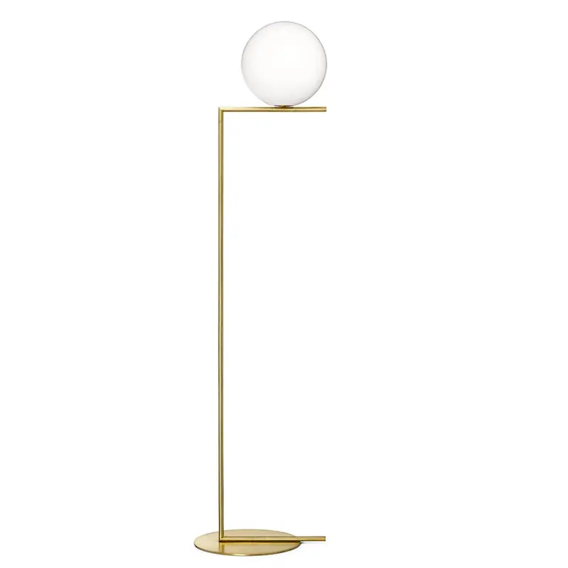 IC Lights F2 Golvlampa, Brushed Brass Kampanjpris