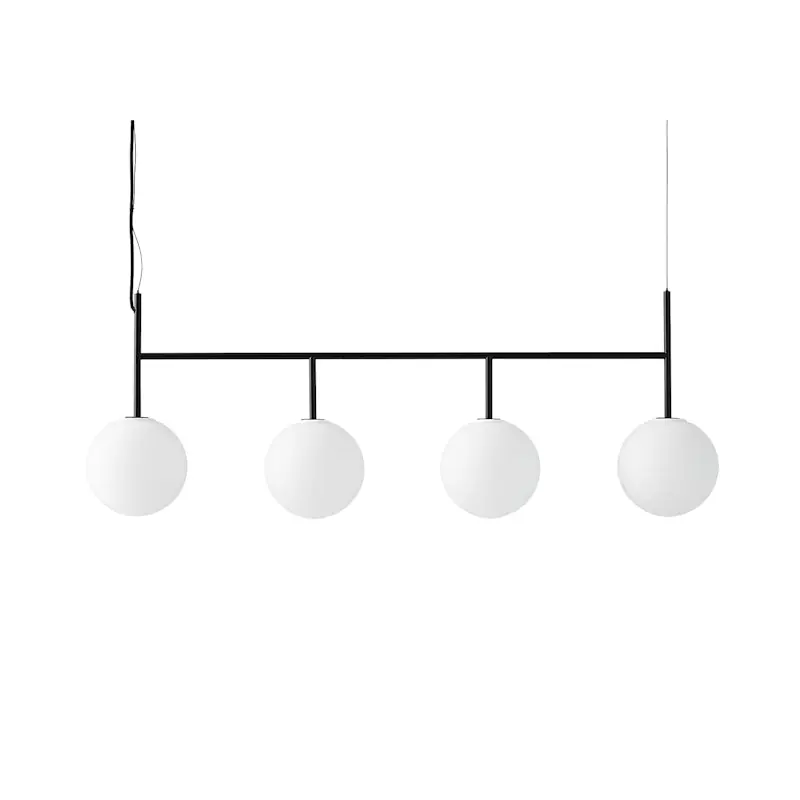 Fri frakt TR Bulb Taklampa, Matt / Svart