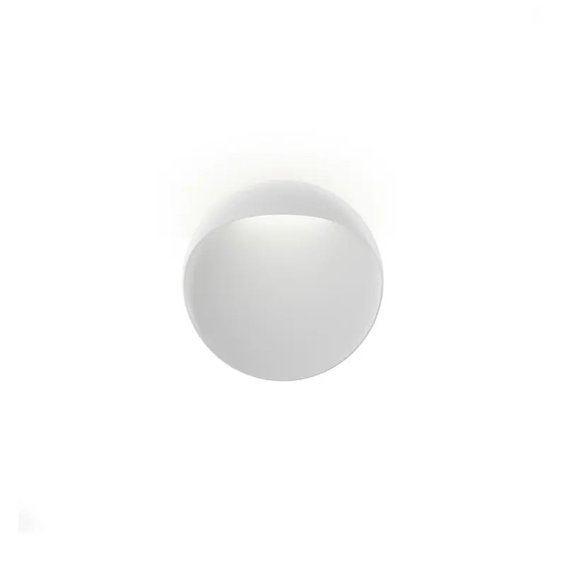 Flindt Vägglampa Ø200 mm, Vit Kundfavorit