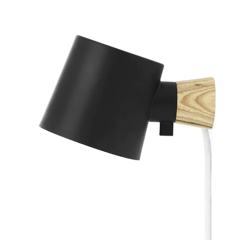 Rise Vägglampa, Svart Billig