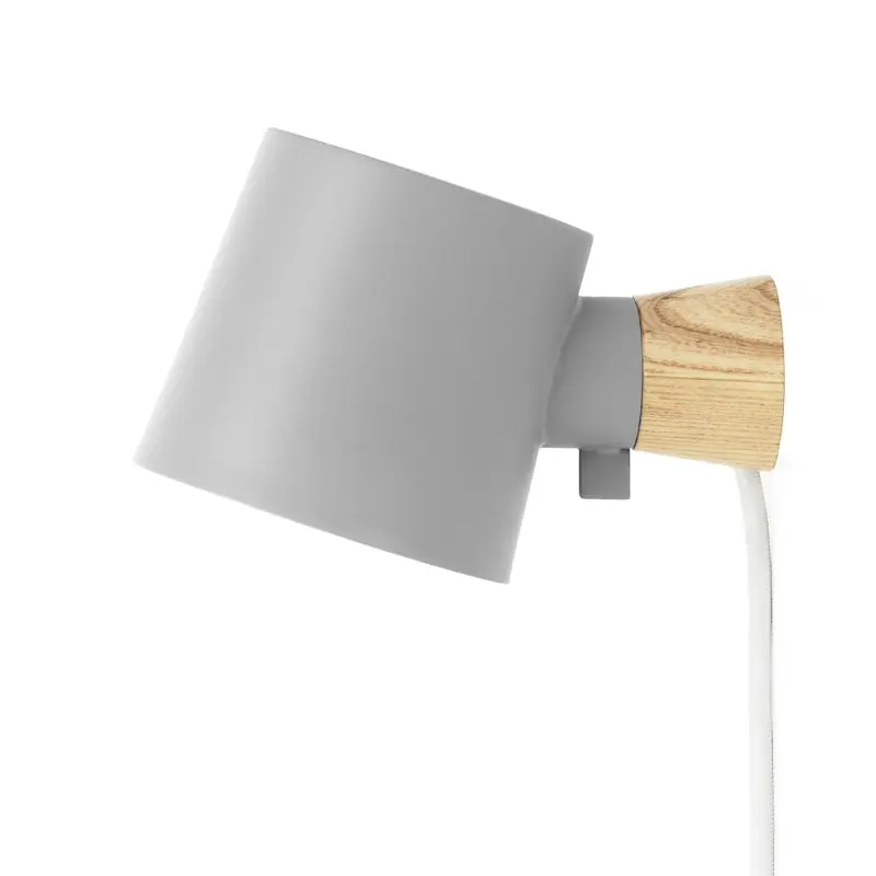 Köp online Rise Vägglampa, Grå