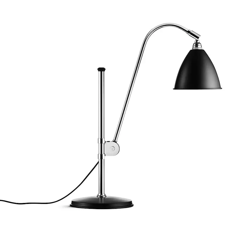 Trygg betalning Bestlite BL1 Bordslampa, Krom/Svart
