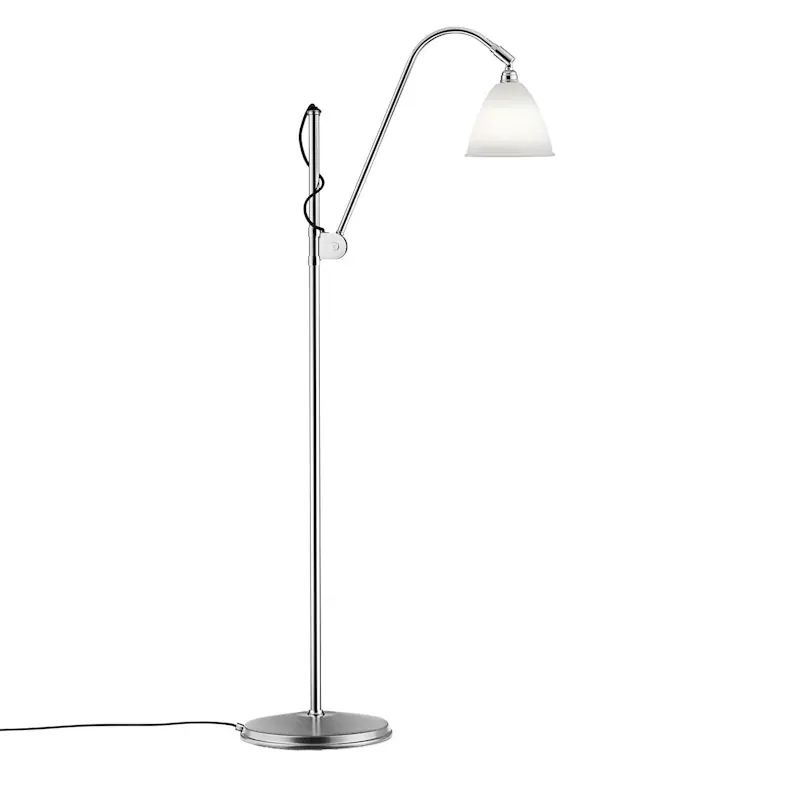 Bestlite BL3 S Golvlampa, Krom/Benporslin Reapris
