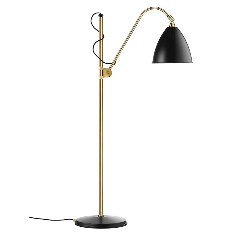 Bestlite BL3 M Golvlampa, Mässing/Svart Semi Matt Lägg i varukorgen