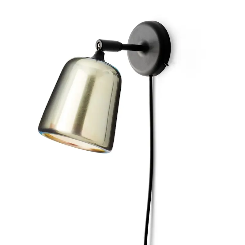 Extra rabatt Material Vägglampa, Yellow Steel