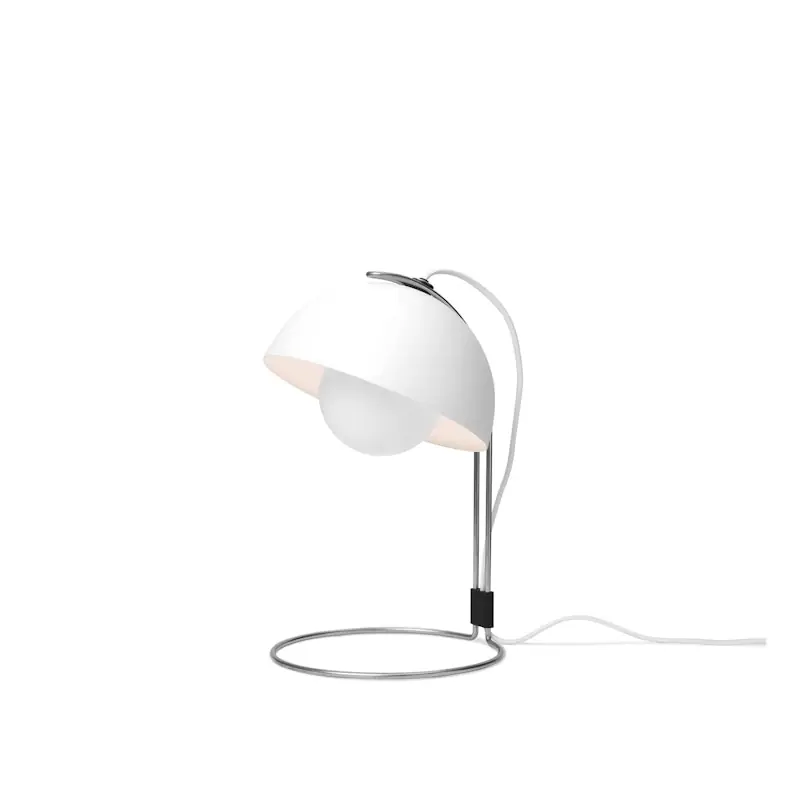 Flowerpot VP4 Bordslampa, Matt White Fynd