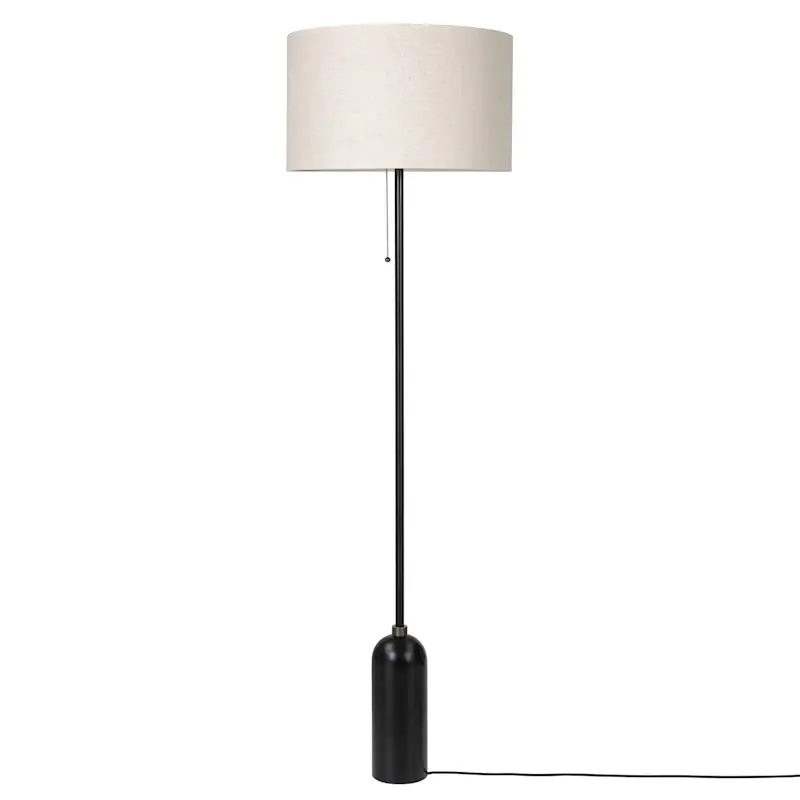 Reapris Gravity Golvlampa, Svart Stål / Canvas