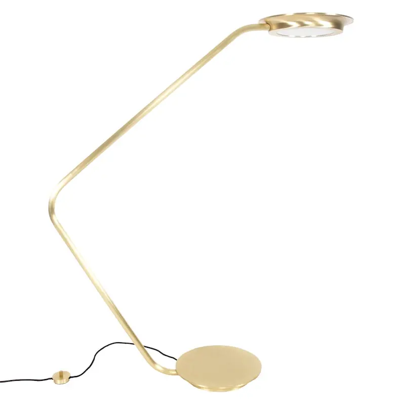 Erbjudande Modernist Floor Lamp Golvlampa, Mässing
