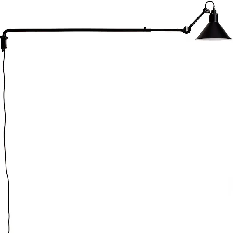 Fri frakt Lampe Gras N°213 Vägglampa, Svart