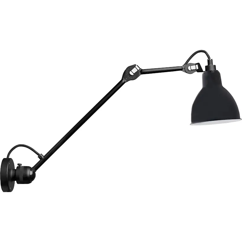 Rabatt La Lampe Gras N°304 Vägglampa L40, Svart