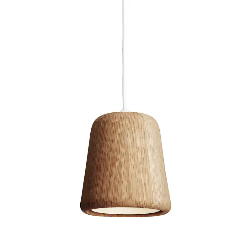Material Pendellampa, Vit/Ek Fynd