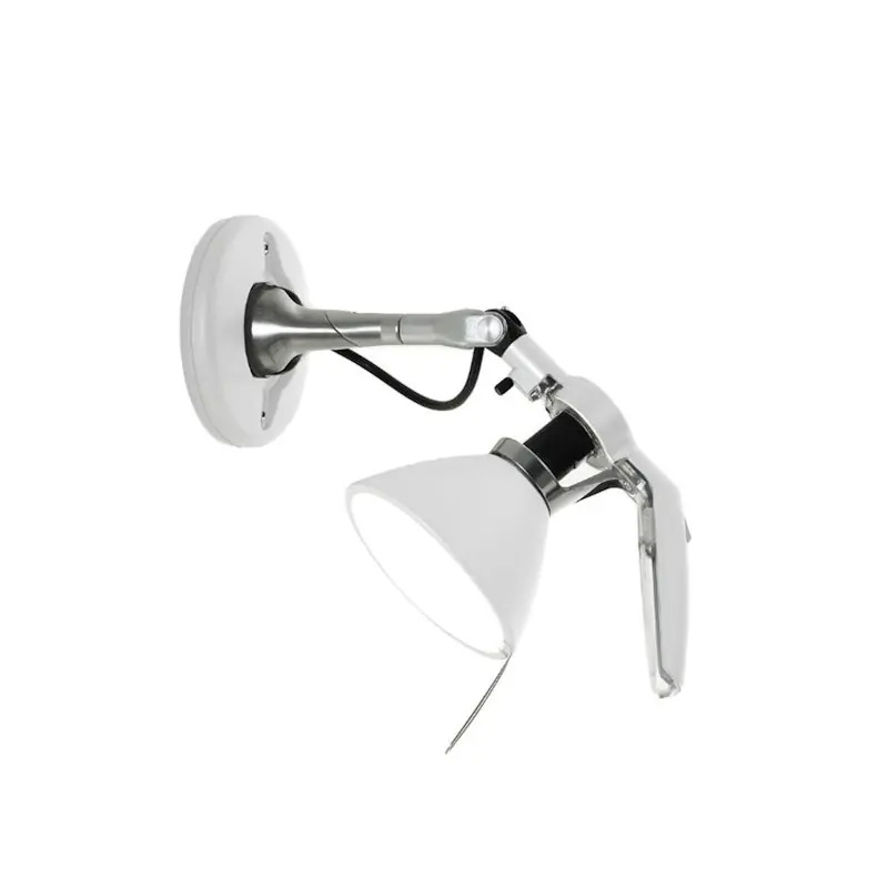 Fortebraccio Spot 60w E14 Vägglampa, Vit Trygg betalning