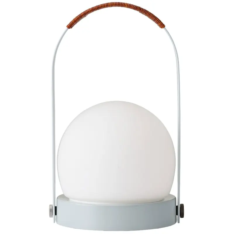 Carrie Bordslampa Portabel, Linen Blue Populärt val