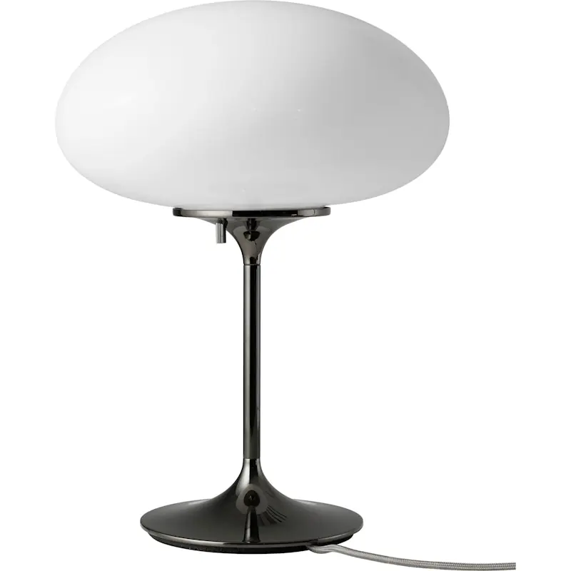 Stemlite Bordslampa 42 cm, Svart Krom / Opal Lägg i varukorgen